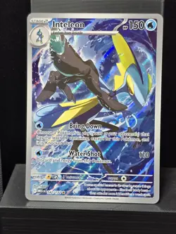 Pokemon Inteleon 142/132 Mega Evolution Holofoil Illustration Rare Near Mint - Image 2