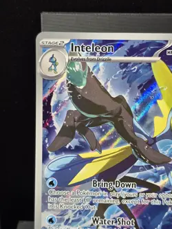 Pokemon Inteleon 142/132 Mega Evolution Holofoil Illustration Rare Near Mint - Image 5