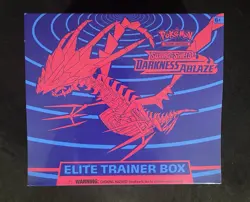 Pokemon Sword & Shield Darkness Ablaze Elite Trainer Box ETB - Factory Sealed 820650807312 - Image 1