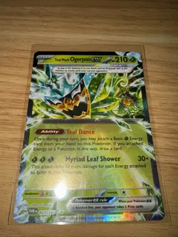 Pokemon TCG Teal Mask Ogerpon ex 025/167 Double Rare Twilight Masquerade - Image 2