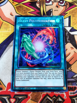 Heavy Polymerization ra05-en071 (NEW) Collectors Rare Yu-Gi-Oh! - Image 1