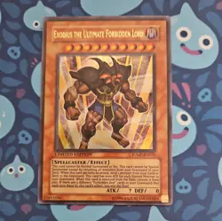 YUGIOH - EXODIUS THE ULTIMATE FORBIDDEN LORD SHONEN JUMP LIMITED ED. - JUMPEN025 - Image 1