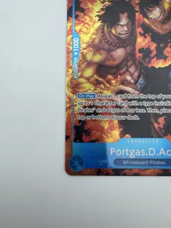 Portgas.D.Ace TR OP08-052 Royal Blood OP10 Foil Treasure Rare One Piece Alt Art - Image 4