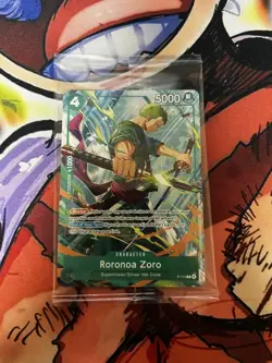 One Piece TCG Roronoa Zoro P-114 2026 C2E2 Promo Card EN Sealed - Image 2