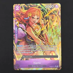 One Piece TCG Nami PRB02-012 Alt Art The Best Vol.2 English - NM - Image 1