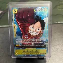 One Piece Monkey D.Luffy OP07-109 Alt Art Parallel - Image 1