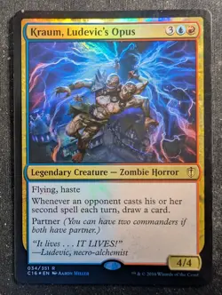 Kraum, Ludevic's Opus - Foil - Commander 2016 (MTG) - Image 1