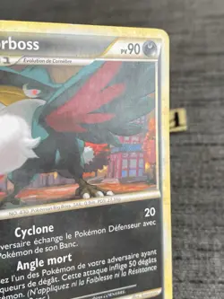 Carte Pokemon Corboss 15/90 Rare HGSS Indomptable Francais Occasion - Image 5