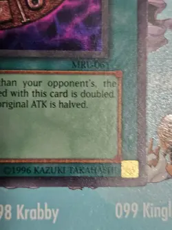 Yugioh Megamorph MRL-061 Magic Ruler 1st Edition NM - Image 5