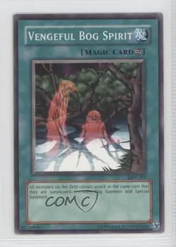 Vengeful Bog Spirit Unlimited YuGiOh Labyrinth of Nightmare #LON-103 2003 READ - Image 1