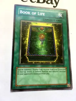 YUGIOH - BOOK OF LIFE - TP5-EN008 - RARE - NEAR MINT - TOURNAMENT PACK 5 - ENG - Image 2