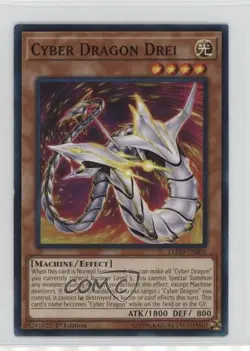 Cyber Dragon Drei 1st Ed. YuGiOh Legendary Decks #LEDD-ENB03 - Image 1