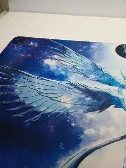 (1) Pre-owned Vintage 23 In X 13 In Custom Yugioh Blue Eyes Sport Dragon Playmat - Image 5