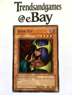 YUGIOH - DARK ELF - TP3-018 - COMMON - NEAR MINT - TOURNAMENT PACK 3 - ENGLISH - Image 1