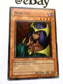 YUGIOH - DARK ELF - TP3-018 - COMMON - NEAR MINT - TOURNAMENT PACK 3 - ENGLISH - Image 2