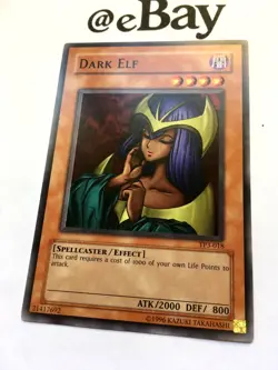 YUGIOH - DARK ELF - TP3-018 - COMMON - NEAR MINT - TOURNAMENT PACK 3 - ENGLISH - Image 3