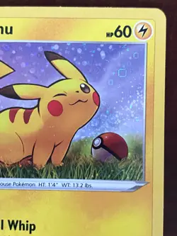 2020 Pikachu Tail Whip Pokemon Card Holographic Foil Unplayed Excellent - Image 3