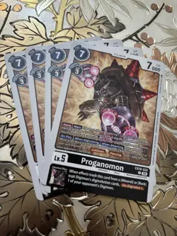 Digimon Card Game Playset Proganomon EX10-032 C Sinister Order - Image 1