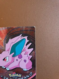 Nidoran M #32 Topps TV Animation Edition Blue Label Pokemon Card (MP) - Image 4