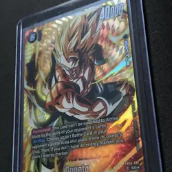 Gogeta Dragon Ball Super Card Game Card #F806-097 - Image 3