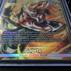 Gogeta Dragon Ball Super Card Game Card #F806-097 - Image 4