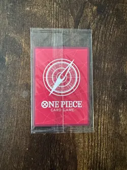 One Piece Promo Card Musee Grevin OP13-001 Monkey D Luffy Sealed - Image 2