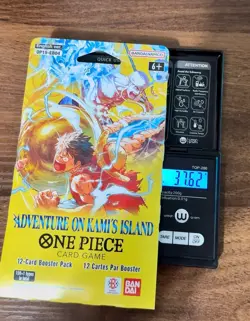 (HEAVY) 37.62g One Piece OP15 Adventure On Kami's Island Sleeved Booster Pack - Image 1
