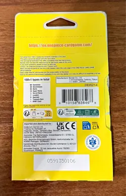 (HEAVY) 37.62g One Piece OP15 Adventure On Kami's Island Sleeved Booster Pack - Image 4