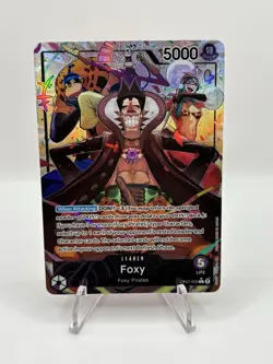 One Piece CCG Foxy Alt Art Leader OP07-059 - English - NM+ - Image 1