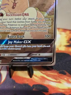 Eevee GX SM233 Holo Full Art Sun & Moon Promo Pokemon Card NM - Image 5