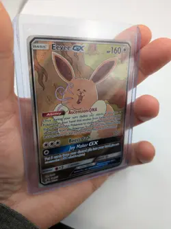 Eevee GX SM233 Holo Full Art Sun & Moon Promo Pokemon Card NM - Image 2