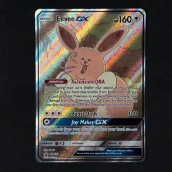 2019 Pokemon EEVEE GX Holo SM233 Sun & Moon Back Star Promo Textured Card NM LP - Image 1
