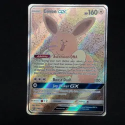 2019 Pokemon EEVEE GX Holo SM233 Sun & Moon Back Star Promo Textured Card NM LP - Image 2