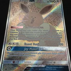 2019 Pokemon EEVEE GX Holo SM233 Sun & Moon Back Star Promo Textured Card NM LP - Image 3
