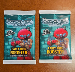 Cataclysm Arcade Early Bird Booster Pack Lot of 2 - 15 Cards Each, English 13+ - Image 1