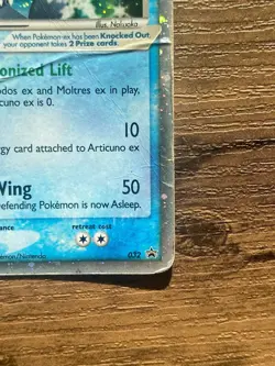 Pokemon TCG Articuno EX Black Star Promo Card 072 Holo - Image 3