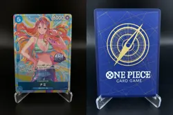 Nami Illustration Mini Tin P-112 Asia Japanese One Piece Promo Card One Piece NM - Image 3