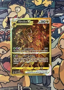 Giratina VSTAR GG69/GG70 SWSH: Crown Zenith: Galarian Gallery Gold Card NM-Mint! - Image 1