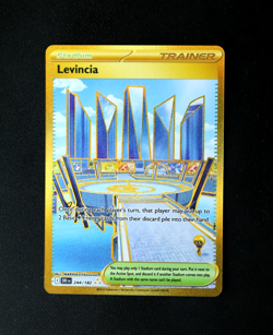 Pokemon Card TCG - Levincia 244/182 - Destined Rivals - Hyper Rare - NM ⭐ - Image 1
