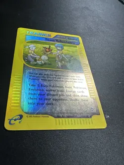 Pokemon Town Volunteers 136/147 Aquapolis Reverse Holo Vintage 2002 e-Card - MP - Image 4
