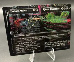 Unholy Annex Ritual Chamber (Borderless) Duskmourn: House of Horror Foil - Image 1