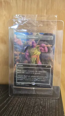 Sealed Swords to Plowshares Thanos PSA Promo - Image 1