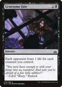 MTG - Gruesome Fate - Rivals of Ixalan (RIX) - Image 1