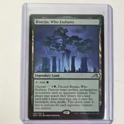 Magic: The Gathering Boseiju, Who Endures Boseiju, Who Endures Rare Regular - Image 1