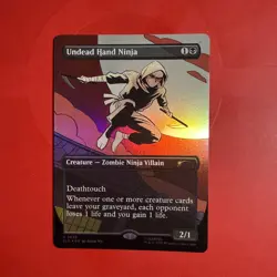Undead Hand Ninja MTG Marvel Secret Lair Rare M/NM Creature - Image 3
