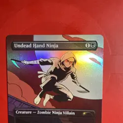 Undead Hand Ninja MTG Marvel Secret Lair Rare M/NM Creature - Image 4