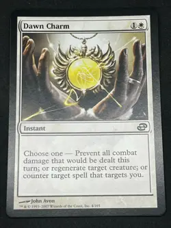 Magic the Gathering MTG Dawn Charm White Planar Chaos Common - Image 1