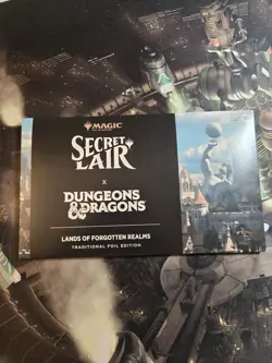 MTG Secret Lair x D&D LANDS OF FORGOTTEN REALMS Traditional Foil Sealed - Image 1