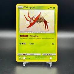 Pokemon Card Wimpod SV4/SV94 SM Hidden Fates Baby Shiny Vault Near Mint - Image 1
