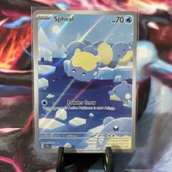 Spheal 199/191 - Illustration Rare - Surging Sparks - Pokemon Card - NM/M - Image 1